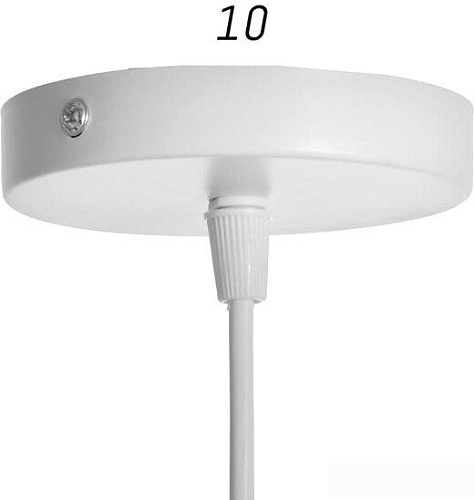 Подвесная люстра BayerLux 1666/1WT 6260716 (белый)
