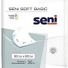 Пеленки Seni Soft Basic 60х60 см (30 шт)