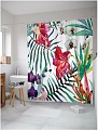 Шторка-занавеска для ванны JoyArty Тропические растения sc_14545