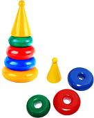 Пирамидка Строим вместе счастливое детство маленькая Конус 5092