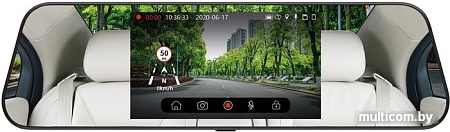 Видеорегистратор-зеркало Digma FreeDrive 505 Mirror Dual
