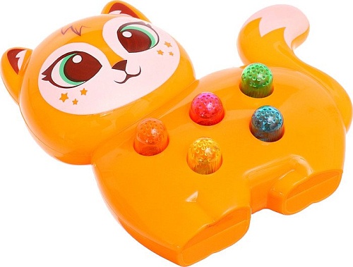 Развивающая игрушка Zabiaka Милый дружок 9340102 (рыжий)