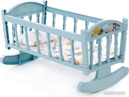 Кроватка для кукол Полесье Кроватка-качалка №4 54446