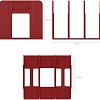 Подставка настольная Erich Krause Techno Marsala 55592 (красный)