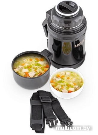 Термос для еды LaPlaya Traditional Steel 1.2л (черный) [560047]