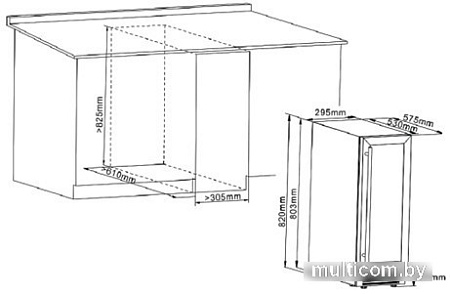Винный шкаф Cellar Private CP017-2TW
