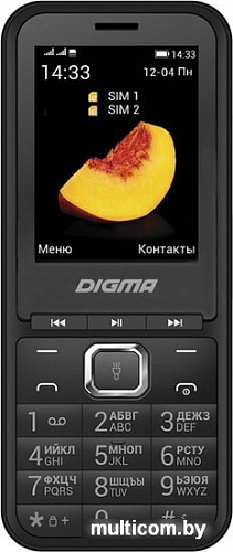 Мобильный телефон Digma Linx B241 (серый)