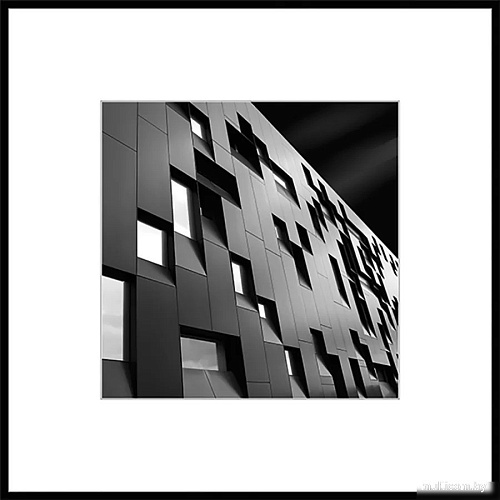 Картина Stamprint Архитектура 2 BW005 (50x50)