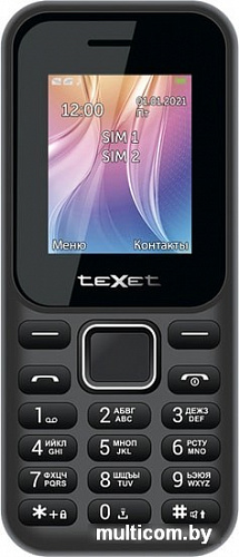 Мобильный телефон TeXet TM-123 (черный)