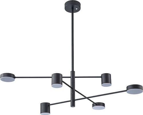 Подвесная люстра Arte Lamp Stanley A2476PL-40BK