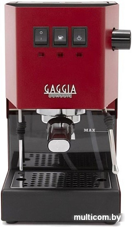 Рожковая помповая кофеварка Gaggia Classic Evo Red 9481/12