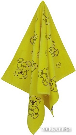 Полотенце Goodness Махровое 70x135 (желтый)