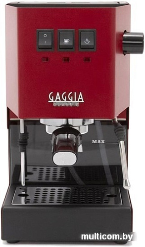 Рожковая помповая кофеварка Gaggia Classic Evo Red 9481/12