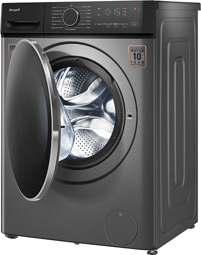 Стирально-сушильная машина Weissgauff WMD 4828 Inverter Steam Grey
