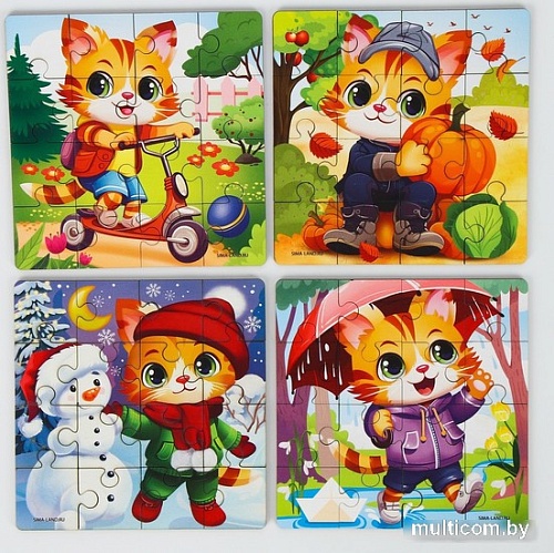 Развивающая игра Лесная мастерская Времена года 10243327