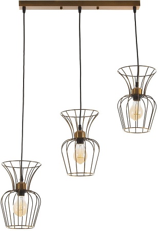 Подвесная люстра BayerLux Фрейя 9626329 (золото)