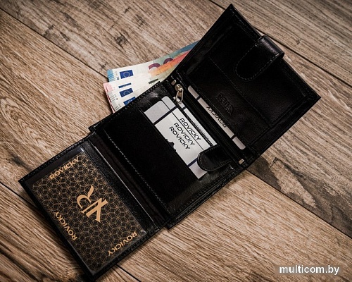 Кошелек Cedar Rovicky R-RM-10L-GCL (черный)