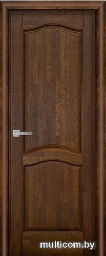 Межкомнатная дверь Юркас Лео ДГ 80x200 (античный орех)