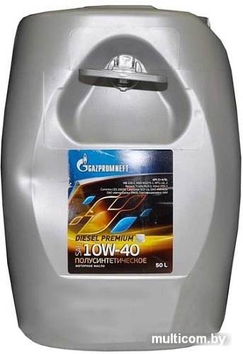 Моторное масло Gazpromneft Diesel Premium 10W-40 50л