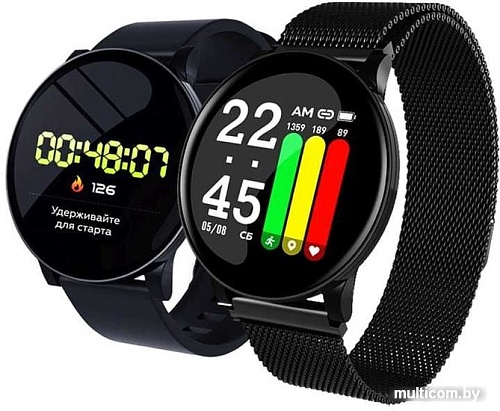 Умные часы Smarterra SmartLife UNO (черный)