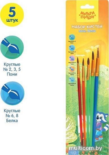 Набор кистей Мульти-пульти SB_37595