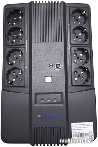 Источник бесперебойного питания IНЭЛТ Alpha 850 Schuko-8 IN850-AL-SCH8-KS