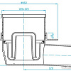 Трап/канал Plast Brno SI50C00