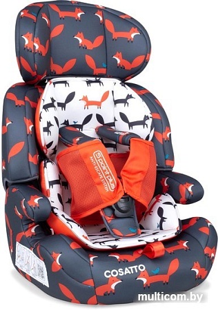 Детское автокресло Cosatto Zoomi (charcoal mister fox)