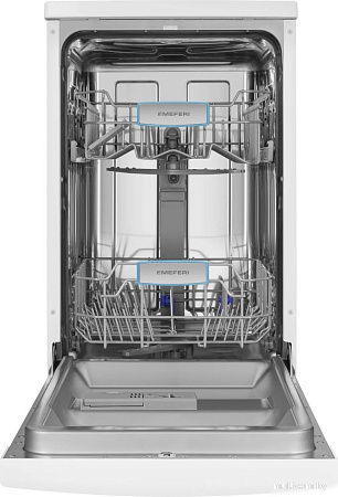 Отдельностоящая посудомоечная машина Meferi MDW4562WH FS Light