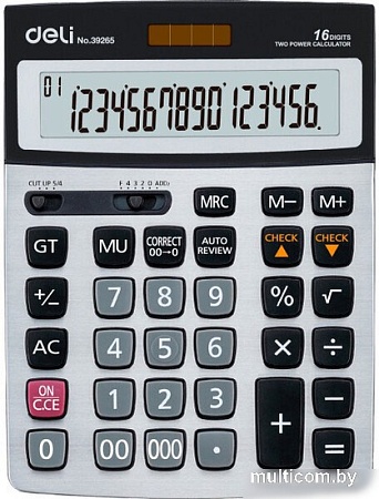 Бухгалтерский калькулятор Deli E39265