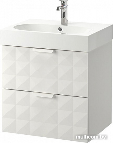 Ikea Тумба с умывальником Годморгон/Бровикен 092.923.58 (решен белый)