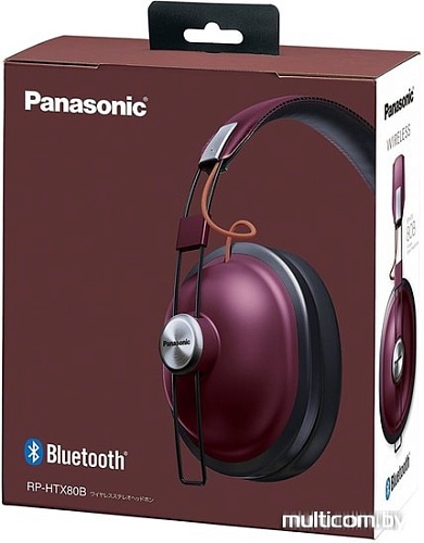 Наушники Panasonic RP-HTX80BGC (бордовый)