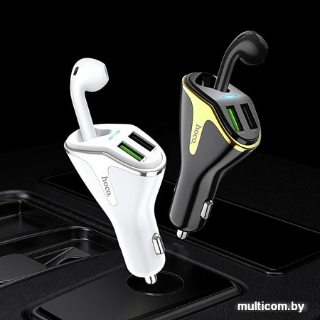 Bluetooth гарнитура Hoco E47 (белый)