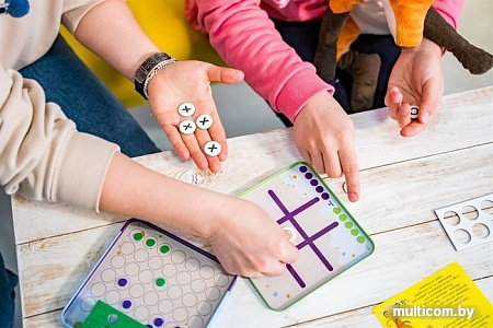 Настольная игра Bumbaram 2 в 1 Крестики-нолики IM-1001