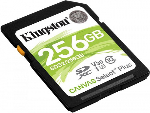 Карта памяти Kingston Canvas Select Plus SDXC 256GB