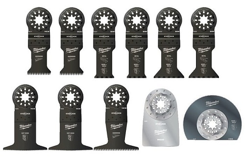 Набор пильных полотен Milwaukee 48906090 (11 шт)