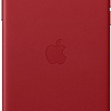 Чехол Apple Leather Case для iPhone 11 Pro Max (красный)