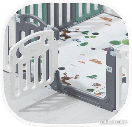 Игровой манеж UNIX kids Simple 225x188 Color