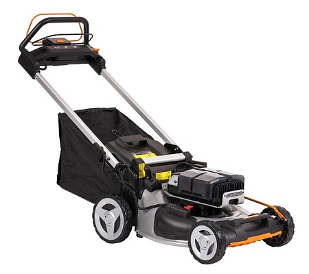 Газонокосилка Worx WG761E (с 4-мя АКБ)