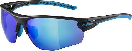 Солнцезащитные очки Alpina Tri-Scray 2.0 HR A8642331 (black matt-cyan/ceramic mirror blue)
