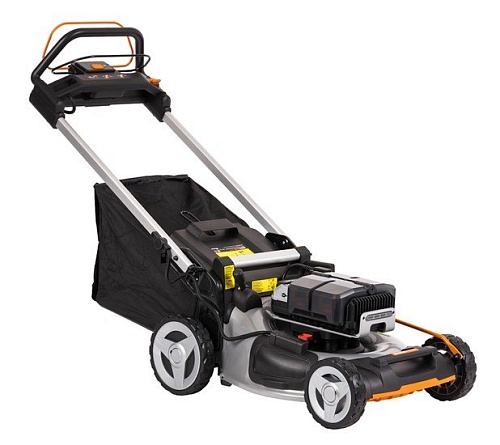 Газонокосилка Worx WG761E (с 4-мя АКБ)