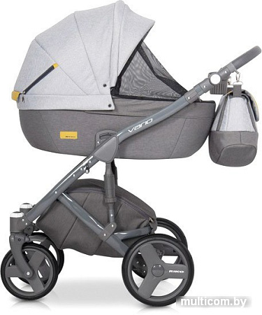 Универсальная коляска Riko Vario (2 в 1, 01 Grey fox)