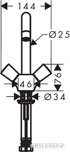 Смеситель Hansgrohe Logis 71222000