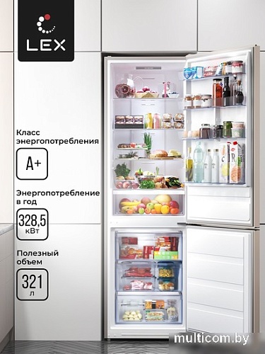 Холодильник LEX LKB201.2BgD