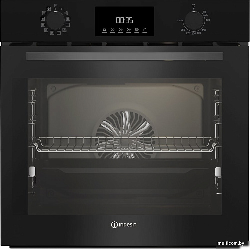 Электрический духовой шкаф Indesit IBFTE 3841 BL