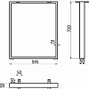 Подстолье для стола AksHome Thor 595x720 (черный)