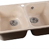 Кухонная мойка Marblan Duas (гранит, с сифоном)