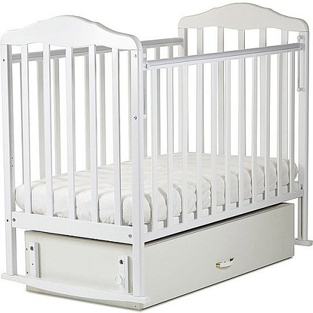 Детская кроватка СКВ-Компани Берёзка New (белый) [126001]