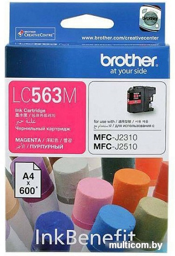 Картридж Brother LC563M