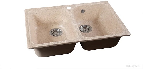 Кухонная мойка Marblan Duas (гранит, с сифоном)